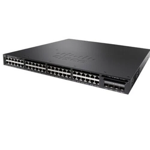 Cisco WS-C3650-48FD-S 48-Port Gigabit PoE Switch, 1 Year Warranty - Image 1 of 1