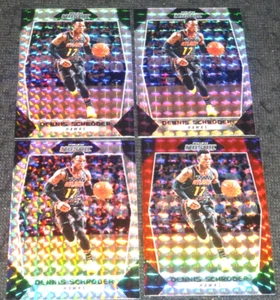 (4) 2017-18 Panini Prizm Mosaic DENNIS SCHRODER #13 SILVER+ RED REFRACTOR LOT - Picture 1 of 1