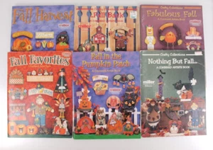 Miller Woodcrafts Crafts Collections Books Lot of 6 Fall Harvest Autumn Season - Picture 1 of 14