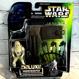 Kenner Star Wars Power Of The Force Snowtrooper Lujo Verde Tarjeta Acción Figura - Imagen 1 de 3
