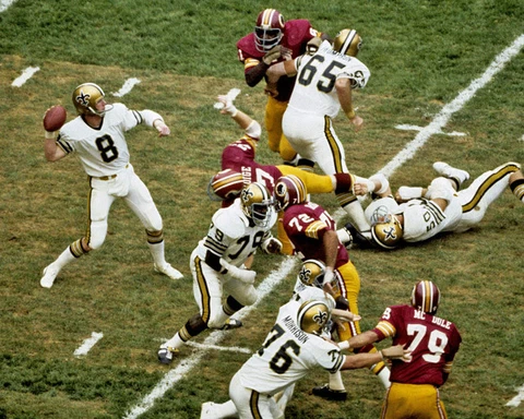 New Orleans Saints ARCHIE MANNING 8x10 Photo Football Print Glossy Poster Cover