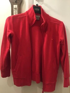 Ladies Red Nike full zip top size S USED VGC vintage sports/casual vintage - Picture 1 of 5