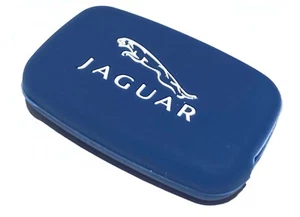 JAGUAR XK XF SE XFR S R SE F-TYPE F-PACE Key Case Slim Key Fob (Navy Blue) - Picture 1 of 9
