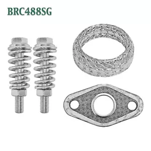 2 PACK 1 29/32" Exhaust Donut & Sensor Gasket Spring Bolt Chevy Toyota Corolla - Bild 1 von 2