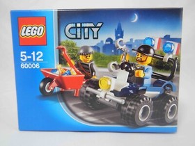 LEGO 60006 Police ATV City Set 4x4 Quad-Bike Burglar Wheelbarrow Sealed Box NEW