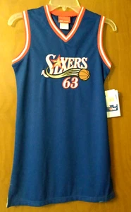 Philadelphia 76ers "nba4her" Reebok women's Jersey t-shirt #63 size L, 14 - Picture 1 of 6
