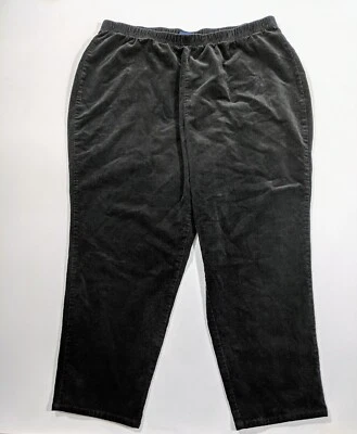 Women Avenue Size 26 Average Brown Corduroy Denim Leggings Pull On Plus - Image 1 of 4