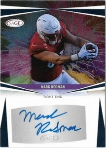 MARK REDMAN 2025 SAGE Fútbol Serie Baja AUTO SP Azul Louisville 🔥🏈🔥 - Imagen 1 de 2