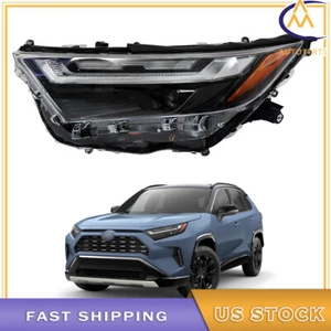 Conjunto de faros laterales izquierdos carcasa cromada LED para Toyota Rav4 2022-2023 - Imagen 1 de 11