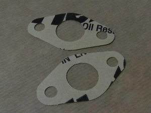 Triumph Tiger Cub E3250 Carburettor Adaptor To Cylinder Head Gasket x2 ' - Picture 1 of 3