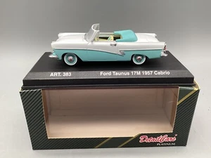 Modellautos 1:43 Detail Cars Platinum Ford Taunus 17M Cabrio 1957 in OVP - Bild 1 von 12