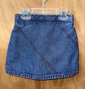Girl’s Size 5 Denim Skort with Red Trim by Kids Headquarters - Picture 1 of 2