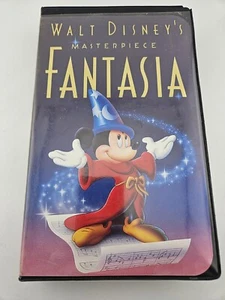 Fantasia VHS 1991 Disney’s Masterpiece Mickey Mouse Clamshell Box - Picture 1 of 13