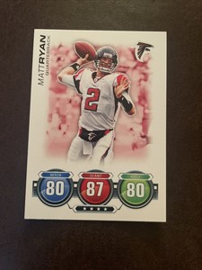 2010 Topps Attax Matt Ryan Atlanta Falcons Football Card