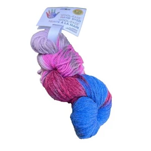Lion Brand Wool Ease Hand Dyed Yarn 3.5oz 100g Berry Cobbler 80 Acrylic 20 Wool  - Picture 1 of 6