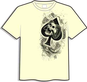 Maglietta Card of Death-Poker di High Roller Clothing - Foto 1 di 1