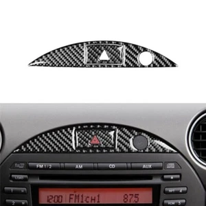 Carbon Fiber Emergency Light Flash Switch Button Trim Fit for Mazda MX-5 Miata - Picture 1 of 12