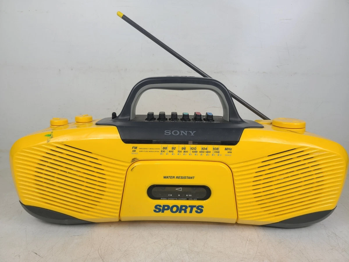 Sony Yellow Portable Boomboxes for sale | eBay