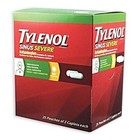 TYLENOL SINUS SEVERE Dispenser Box with 25 Pouches of 2 caplets each
