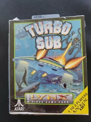 TURBO SUB Atari Lynx NEW DAMAGED BOX Factory Sealed  - Image 1 of 4