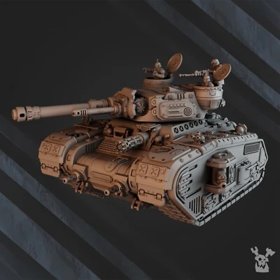 DAKKADAKKA.STORE Medium Battle Tank "Rapid Dagger" RD-77 - by DakkaDakka Miniatures | Grimdark |