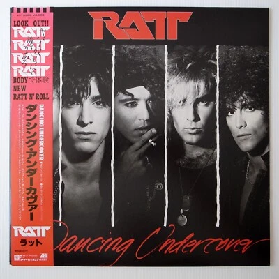 JAPAN 1986 Ratt ‎– Dancing Undercover NEAR MINT LP P-13388 - Image 1 of 4