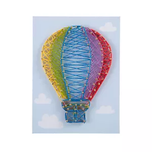 Fun Express Hot Air Balloon String Art Craft - Picture 1 of 2