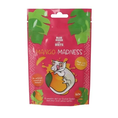Blue River Diets Complete Crested Gecko Diet - Mango Madness - 60g