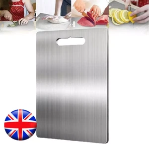 Titanium Cutting Board Double-Sided Titanium Cutting Boards for Kitchen Camping - Picture 1 of 13