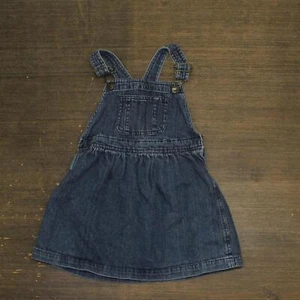 Chaps Girls Overalls Denim Dress 16790f1bb9c245 Blue 5 - Picture 1 of 5