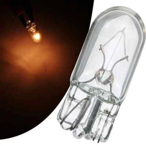 2X Original T10 W5W Car Interior Light Turn Signal Lamp W2.1x9.5d 2825 WarmWhite - Picture 1 of 9