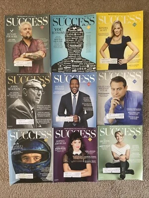 Lot Of 9 - Success Magazine - 2016 Foto 1 de 4