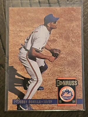 1994 Donruss - #347 Bobby Bonilla New York Mets  - Image 1 of 2