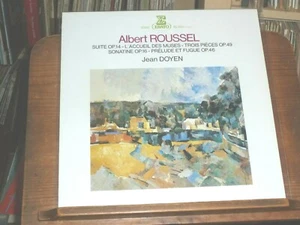 1983 Sealed New Old stock Jean Doyen Roussel Solo Piano Works Audiophile Japan - Picture 1 of 4