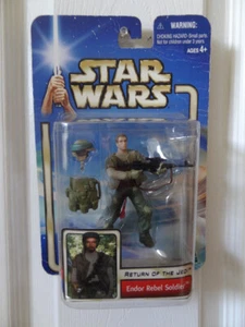 2002 Star Wars~Endor Rebel Soldier~Return Of The Jedi Action Figure - Picture 1 of 5
