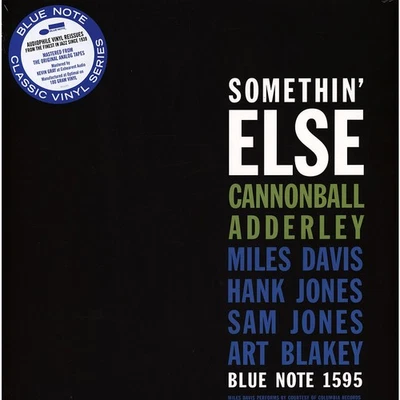 Cannonball Adderley - Somethin' Else (Vinyl LP - 1958 - EU - Reissue) - Bild 1 von 2