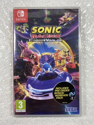 SONIC RACING: CROSSWORLDS SWITCH UK NEW (GAME IN ENGLISH/FRANCAIS/DE/ES/IT) - Photo 1/4