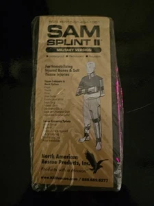 NEW SAM SPLINT II LIMB MILITARY TACTICAL NORTH AMERICAN RESCUE ONE (1) - Picture 1 of 2