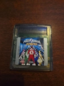 Nintendo Game Boy Color Power Rangers Rescue cartridge ONLY GBC video game - Picture 1 of 1