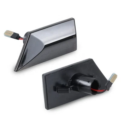 Par de intermitentes laterales negros para Opel Vectra C Signum Caravan 2002-2008 Foto 1 de 3