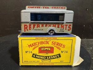 Matchbox Lesney  No. 74 Mobile Canteen mit Repro Box  #015 - Bild 1 von 6