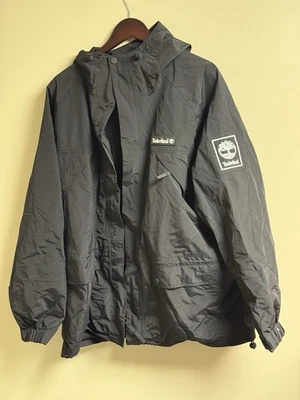 Abrigo de invierno Timberland Archive Weather Breaker Dry Vent negro XXL para hombre Foto 1 de 4