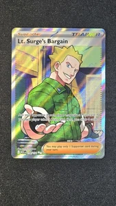 Lt. Surge's Bargain 170/132 M PF Pokémon Mega Evolution Series - Picture 1 of 2