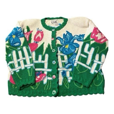 Cárdigan Floral Lilly Pulitzer Vintage Mujer Talla Pequeña Precioso Usado en Excelente Condición Foto 1 de 4