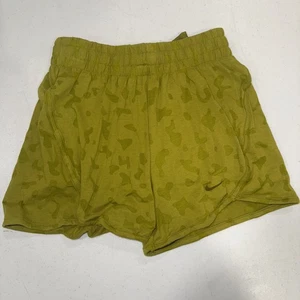 NWT Nike Youth Girls Training Shorts Olive Green Camo Size Medium - Picture 1 of 5