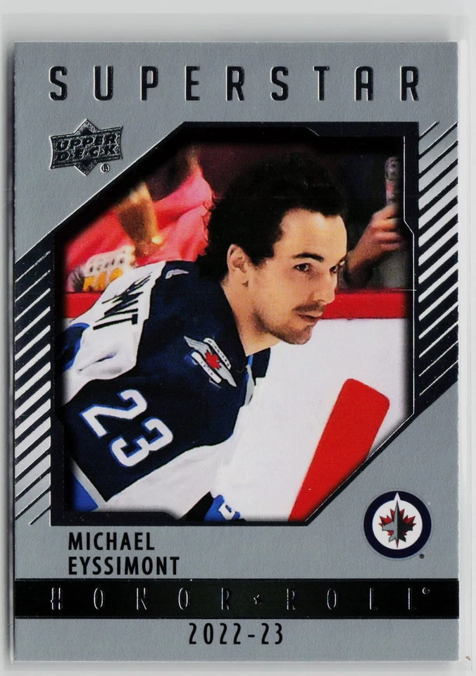 Michael Eyssimont - 2022-23 Upper Deck Honor Roll #HR90 Winnipeg Jets - Image 1 of 2