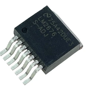 [2pcs] LM2676S-ADJ ADJ 3A Voltage Regulator TO263-7 - Picture 1 of 1