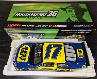 2012 NASCAR Action 1/24 Matt Kenseth #17 Best Buy Ford Fusion Autographed RARE - Image 1 of 2