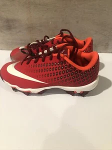Nike Kids Vapor FastFlex Cleats Red White  Size 3.5 Y - Picture 1 of 5