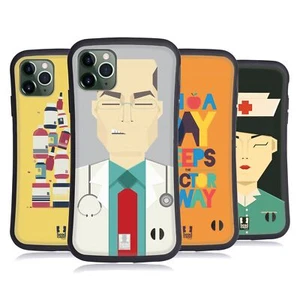 FUNDA HEAD CASE DESIGNS CON DIBUJO DE HÍBRIDO MÉDICO PARA TELÉFONOS iTELÉFONOS DE APPLE - Imagen 1 de 11